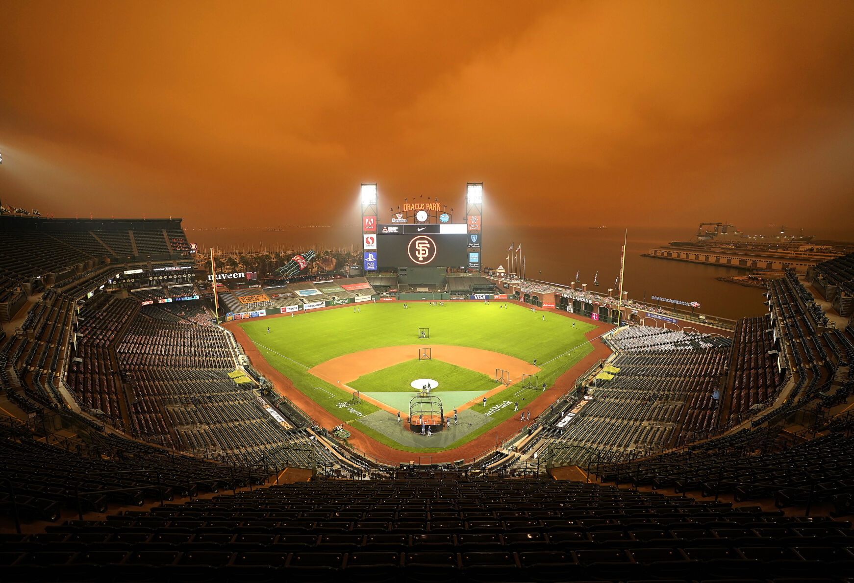 APTOPIX Mariners Giants Baseball